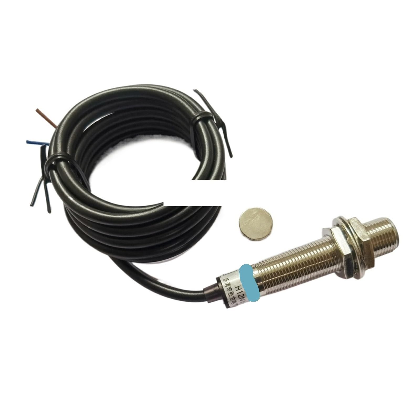 Détecteur de proximité H12N1-N H12N1-P DC, capteur magnétique, Distance M12(H12N1-N)