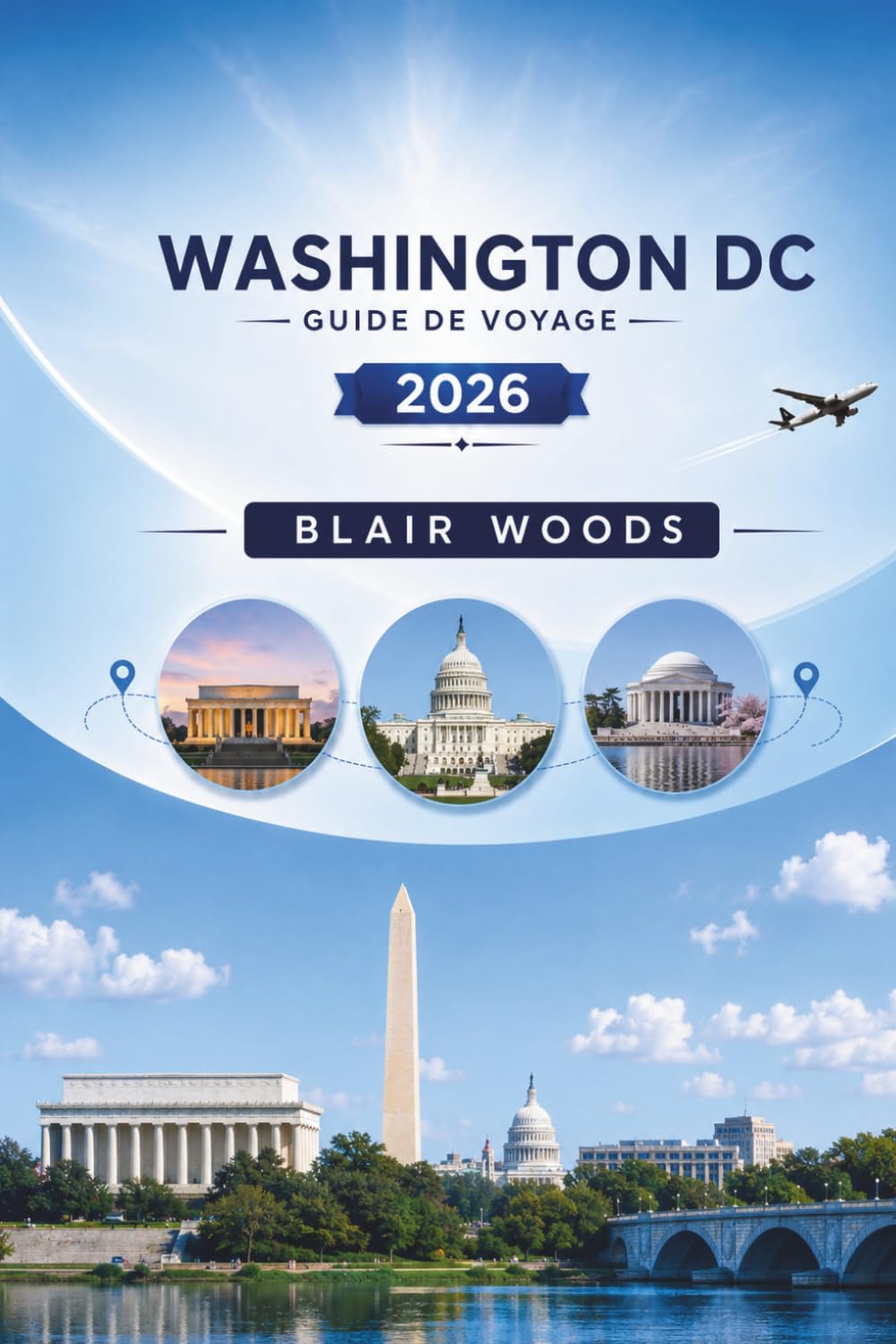 WASHINGTON DC GUIDE DE VOYAGE 2026: Découvrez des monuments, des musées Smithsonian, des guides de quartier, des itinéraires, des conseils de ... des voyages pour les visiteurs débutants