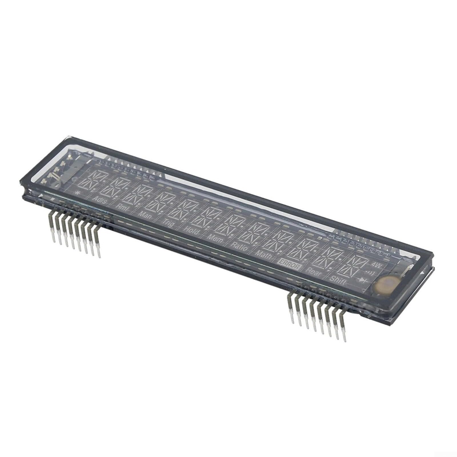 VFD Display Indicatore Fluorescente Sottovuoto Ricambio per Agilent 34401A Multimetro per Laboratorio e Test Industriali Chiara Visibilità Dimensione Standard Nero 1 Pezzo