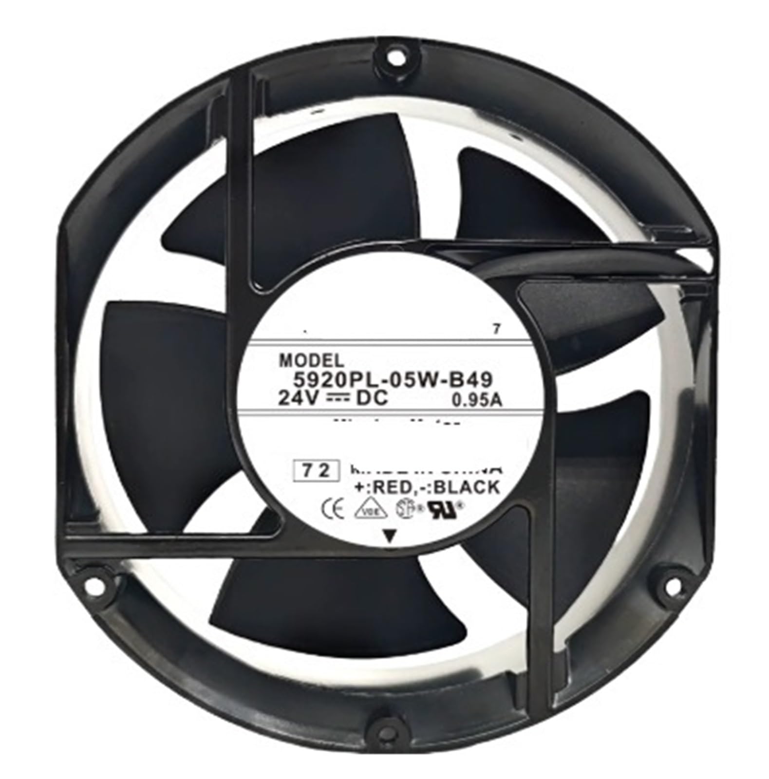 EAHWCXSD 5920PL-05W-B49 17251 24V 0.95A Inverter Cooling Fan