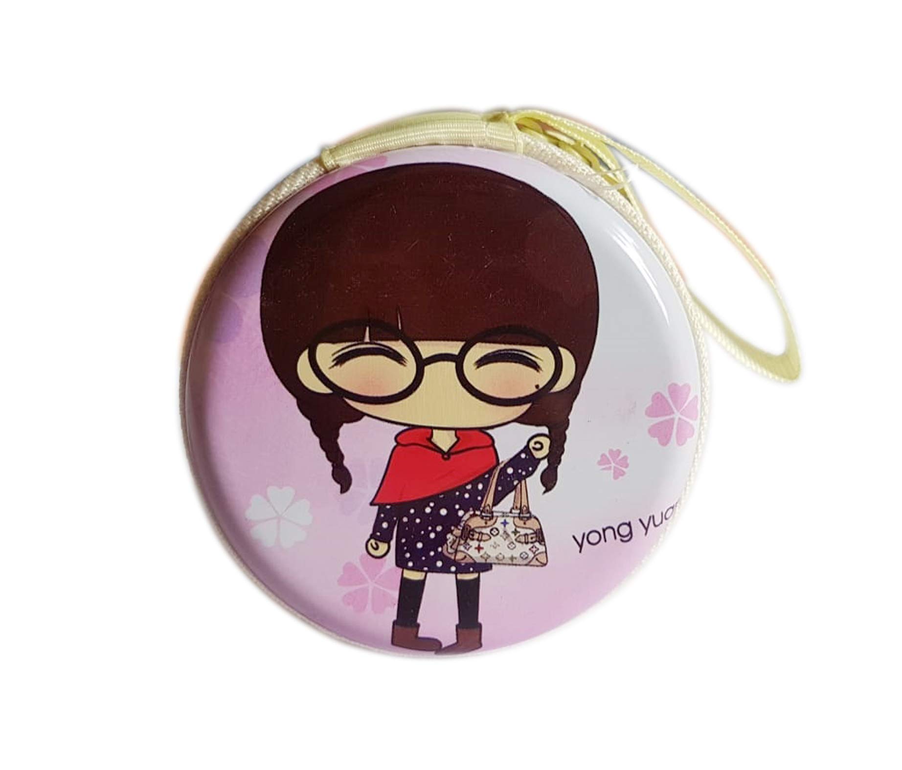 Fun2shh Metal - Zipper Case Cable Coin Earphone Earbud Storage Case Carrying Pouch Bag SD Card Holder Mini Box Knitting-Needle Case. Zipper for Coins, Memory Card, Pen Drive & Jewellery Beats