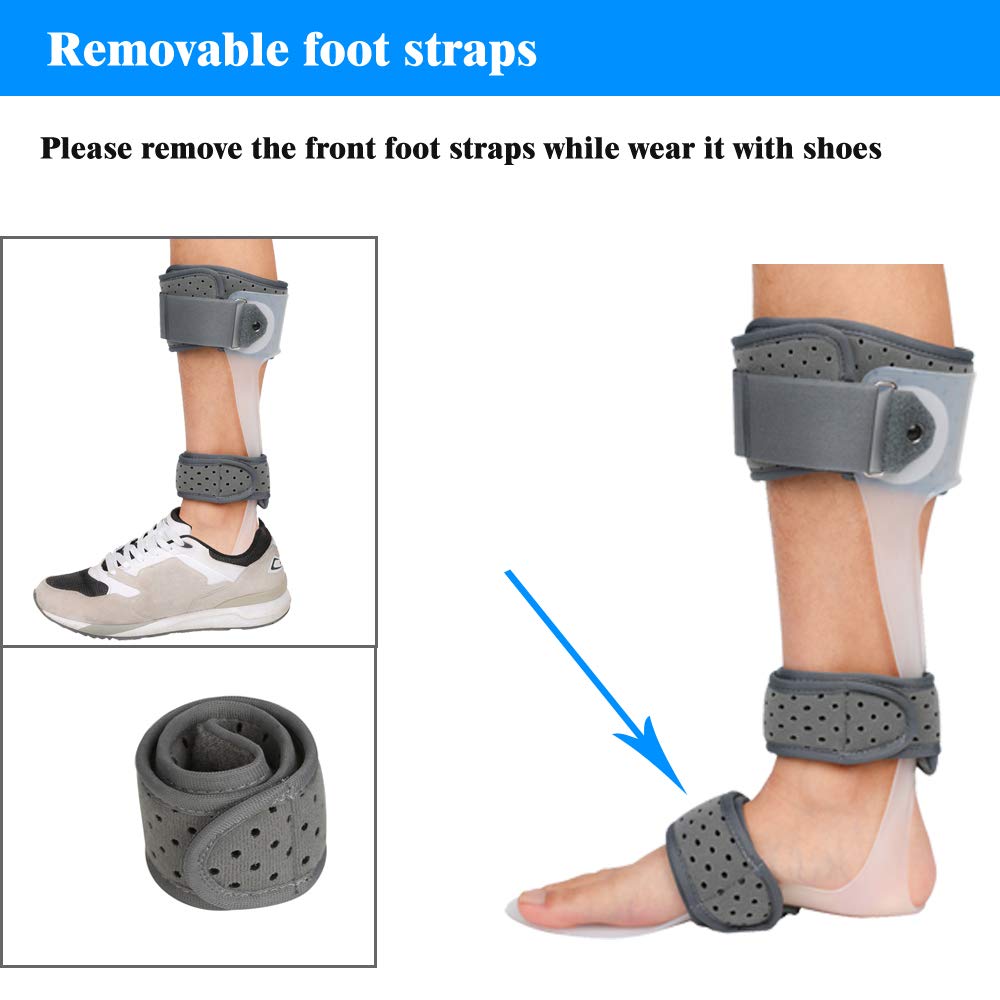 AFO Foot Drop Brace Medical Ankle Foot Orthosis Support Drop Foot