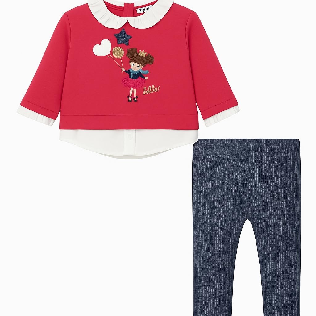 Mayoral Completo Leggins Felpa per bebè, bambina, modello 2789