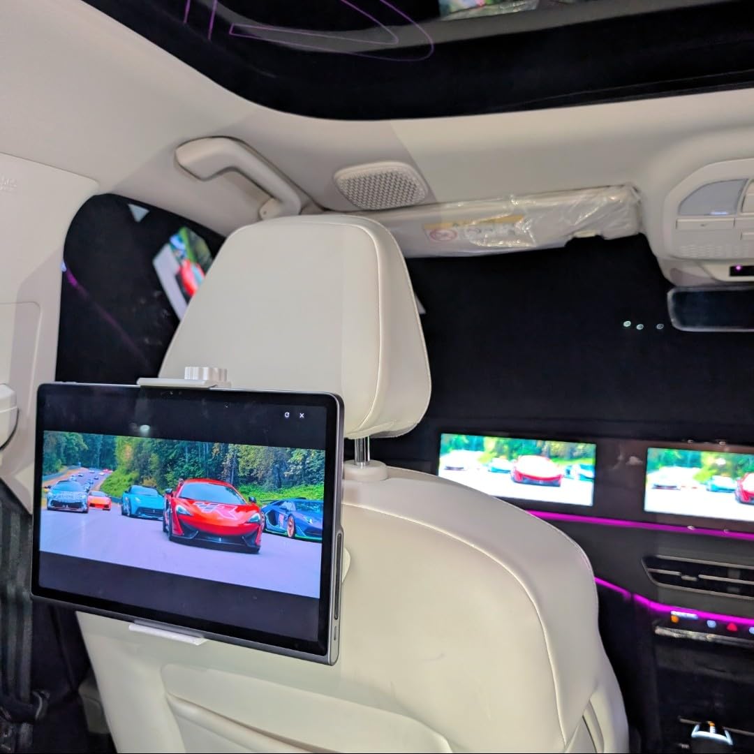 3Define Modular BYOD Mount for Mahindra XUV 7XO, XEV 9e and XEV 9s, Tool-Free Press-Fit, Light Grey, Upto 12 Inch.-picture-15
