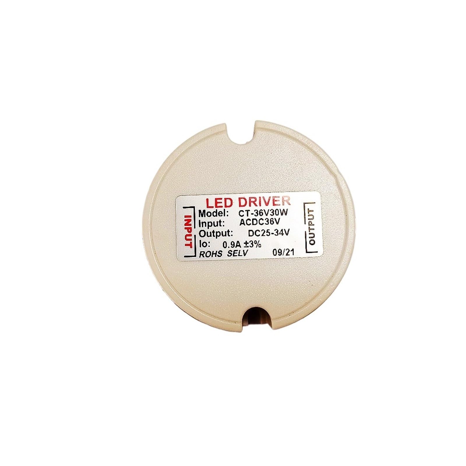 JVDDI LED Driver 30W 36V48V Input LED Constant Current Power Supply Low Voltage No Flicker Driver
