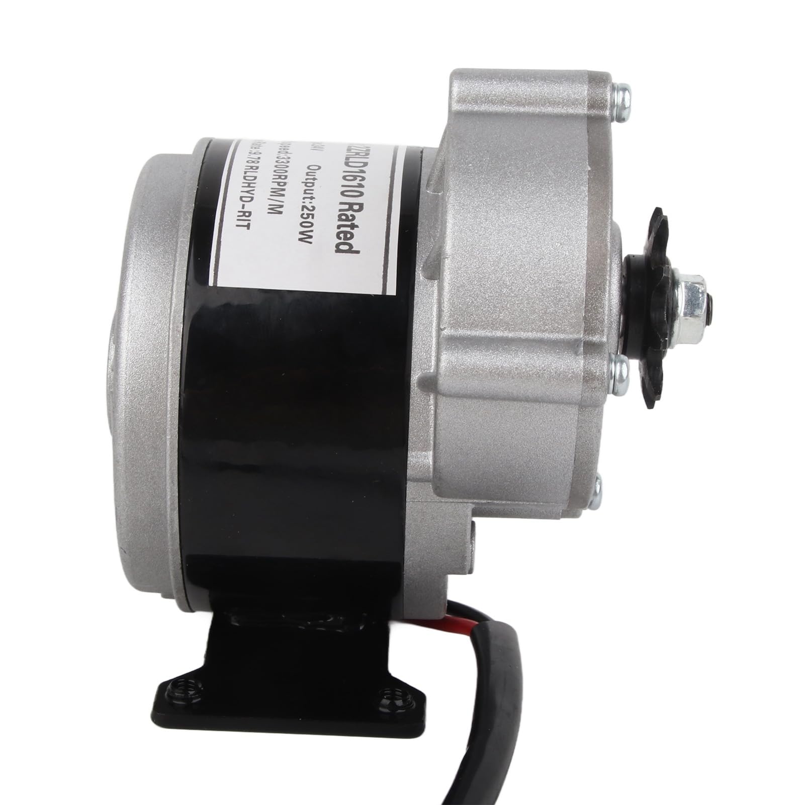 silnik elektryczny z redukcją biegów, do rowerów elektrycznych, 24 V 250 W, wysoka moc, 13 zębów, trwała konstrukcja metalowa,