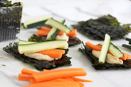 Miniatura 9 de Aperitivos de alga orgánica tostada de GimMe Health Foods