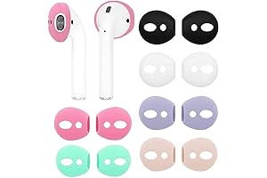 ALXCD Soft Silicone Replacement Earbud Tips for AirPods