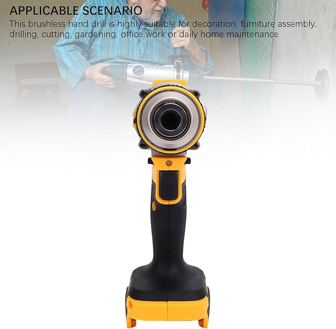 Taladro Inalámbrico Diydeg 100N.m 2000rpm Sin Escobillas para Reparaciones miniatura 4