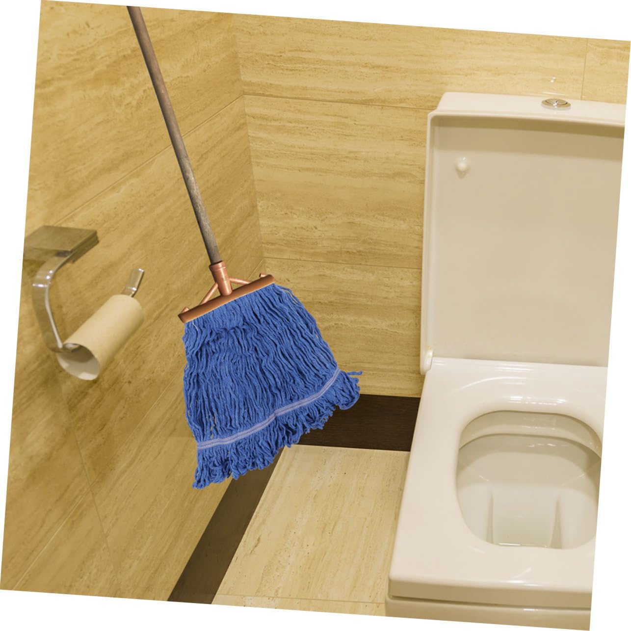 IMIKEYA 2pezzi Spazzolone Ricambio in Per Ad Assorbimento d Accessori Ricarica Per Resistente Per Pulizia Pavimenti Domestici Piastrelle e Pavimenti in