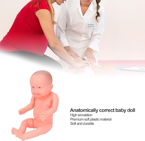 Miniatura 3 de Sonew Muñecas recién nacidas, entrenamiento de enfermería anatómicamente correcto, para obstetricia y ginecología, guarderías, enseñanza de parteras