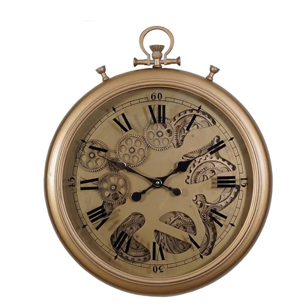 Horloge murale salon muette : résolvez le bruit avec le design électronique gold