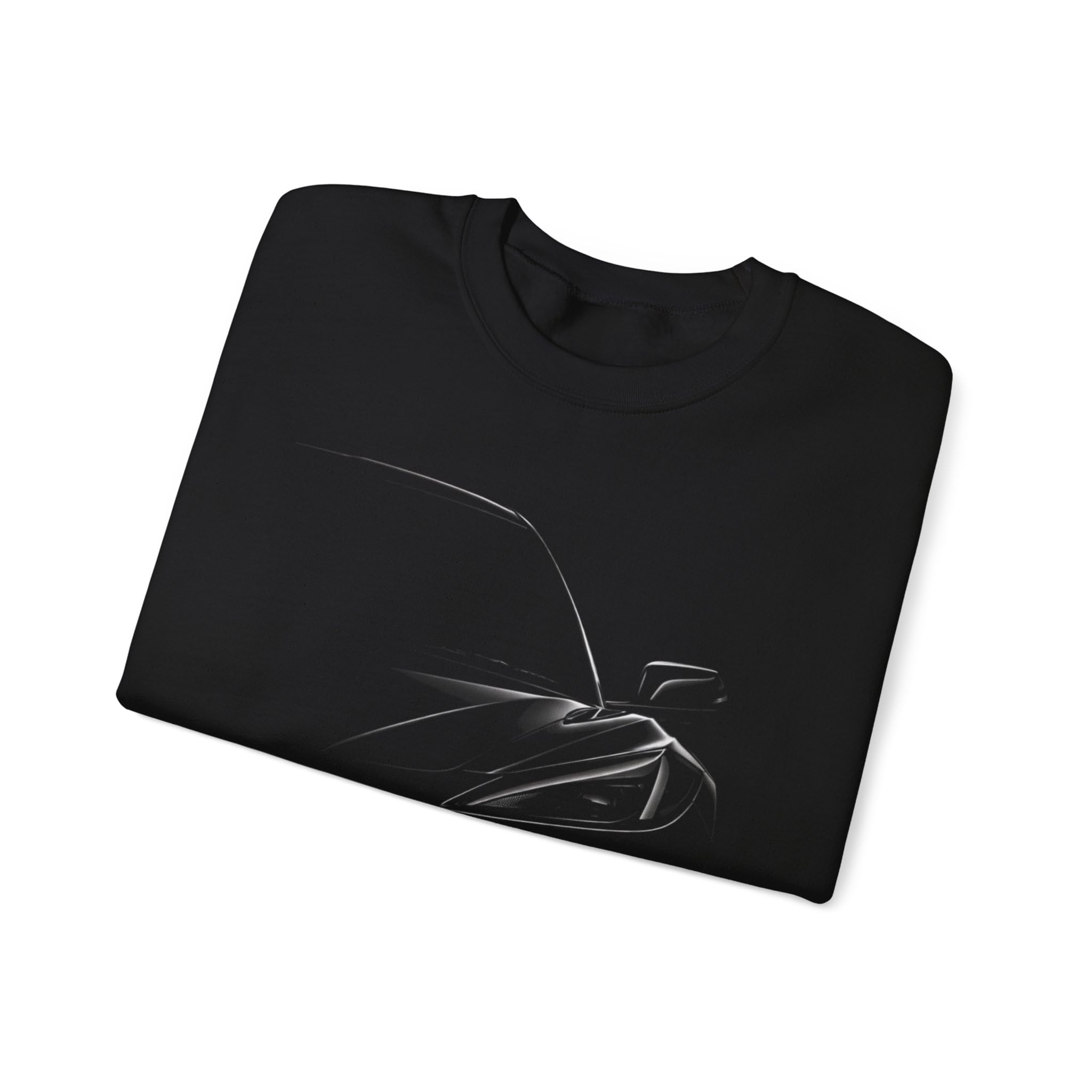 C8 Stingray Dark Estetyczna Bluza Nowoczesna Grafika Supercar Crewneck