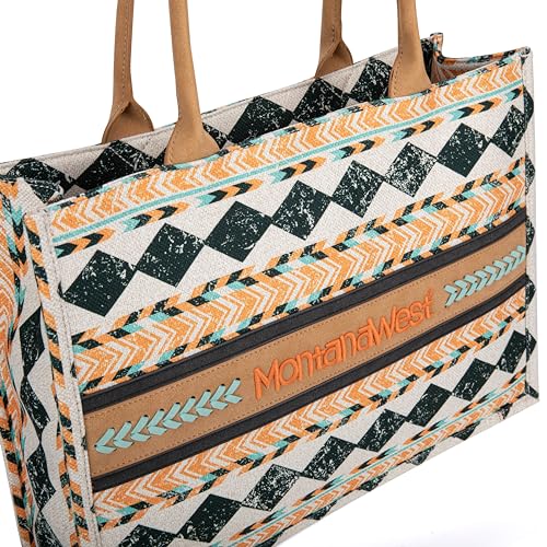 Image of Montana West Sparkly Tote Bag Paisley Top Handle Satchel Handbags