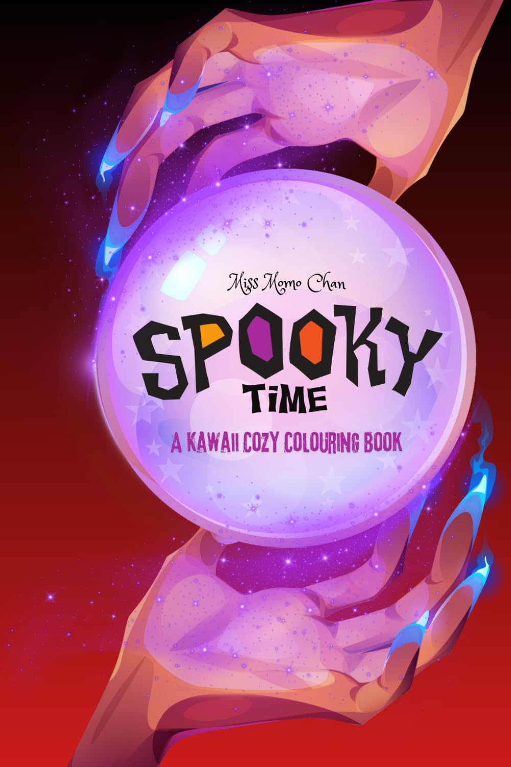 Kawaii Cozy Colouring book - Spooky Time | Bold, Easy, Cute and Relaxing Colouring Book for Teens and Adults