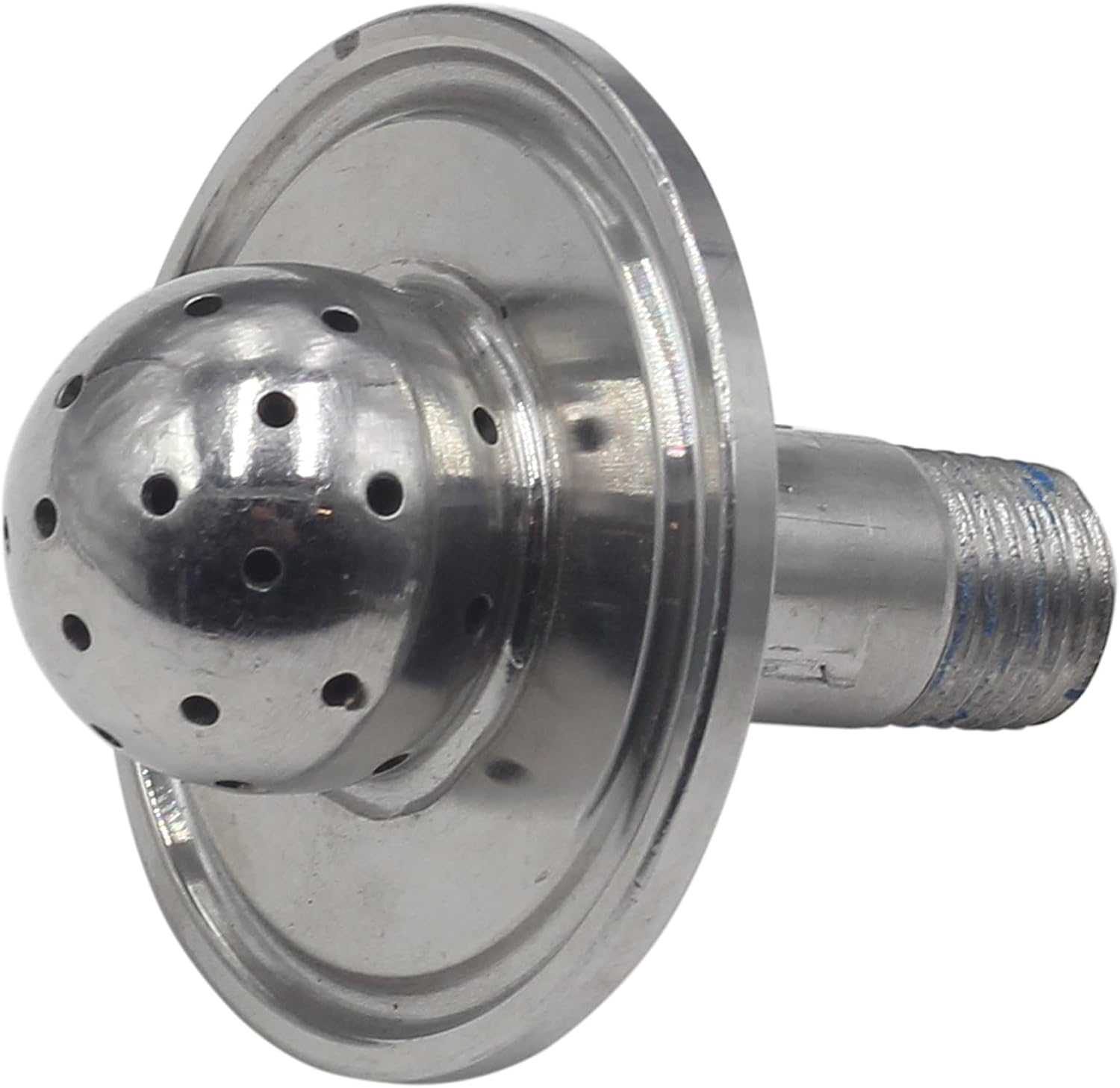 HFS(R) 1.5 Tri Clamp Flat Lid to 1/4 Male NPT, w/ 1 Fixed Spray Ball Stainless Steel 304