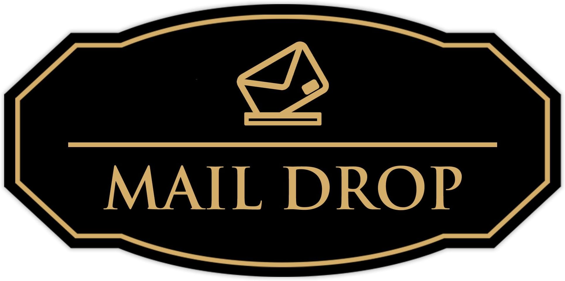 Signs ByLITA Victorian Outgoing Mail Durable ABS Plastic