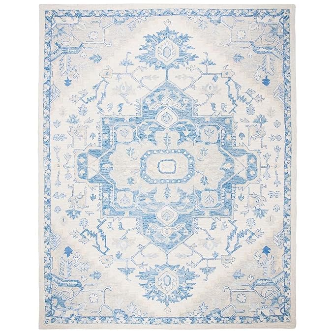 Image of Handmade Primium Collection Pure Woolen Carpet for Living Room,Bedroom and Hall (4 X 6) Feet Color Multi-16