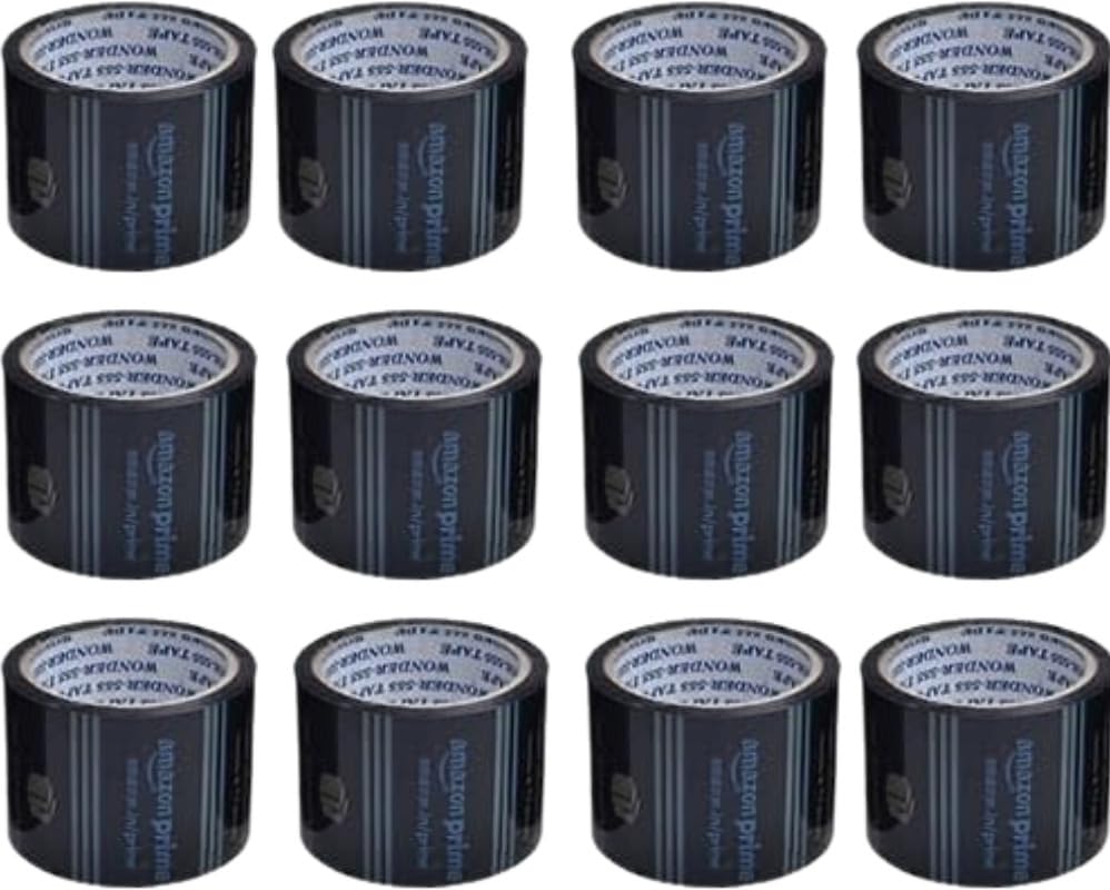 JPPL amazon packaging tape | Very strong adhesive tape | Suitable for e-commerce | Packaging material for small business | (72mm/3inch X 65meter) (Set of 12 roll + 3 cutter + 2 cello tape) (B0CZDVW24H) Amazon Price History, Amazon Price Tracker