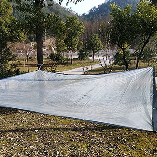 Lona de PE impermeable transparente de 4x5m para cubierta exterior de jardín 6