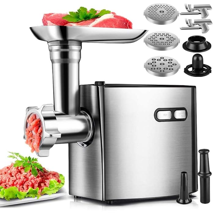 Buy ALTRA Stainless Steel Electric Meat Grinder, Meat Mincer & Sausage