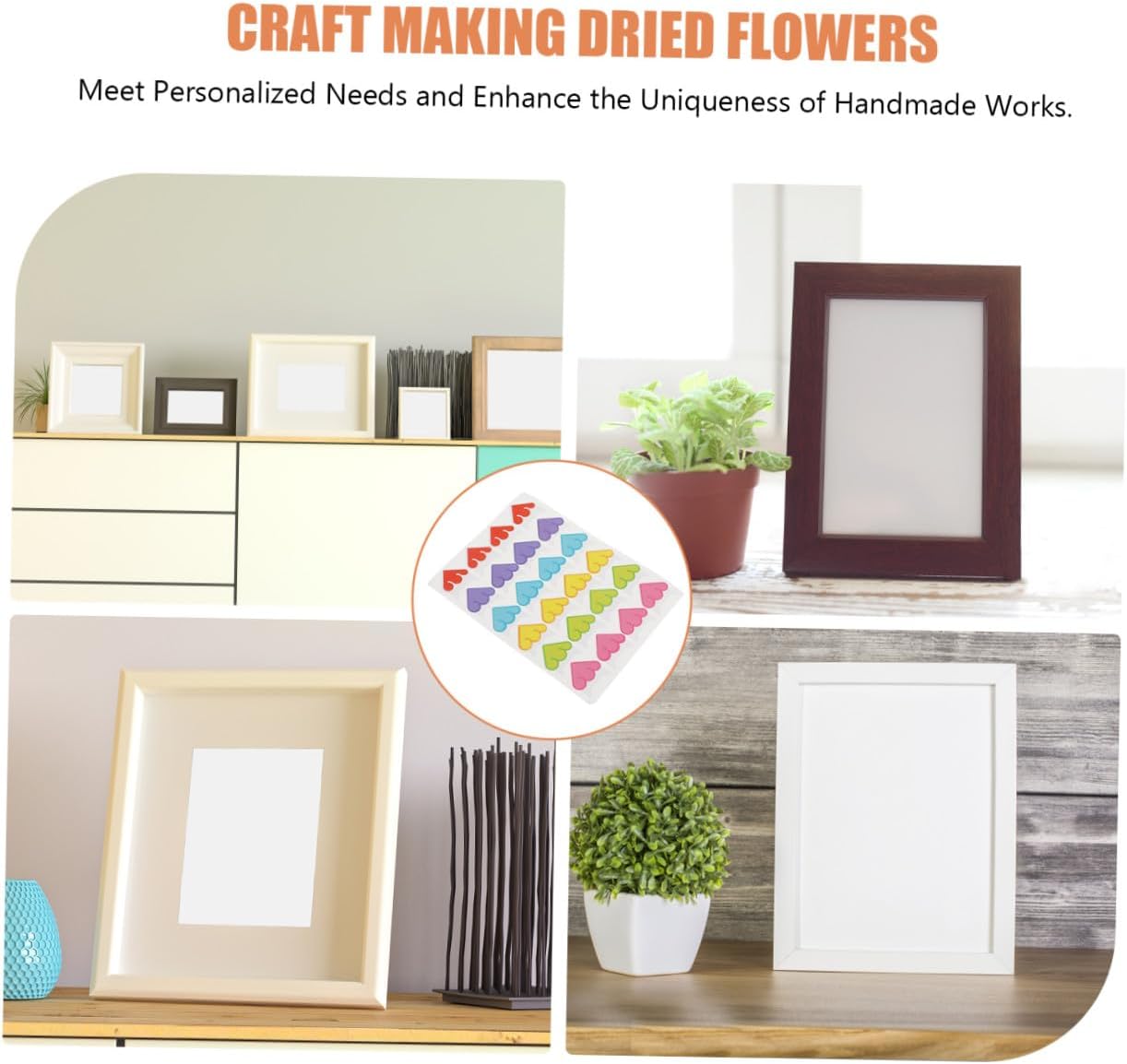 PHENOFICE 10sheets Cloud-Themed Photo Corner Stickers for Scrapbooking and Crafts Self-Adhesive Paper Corners for Photo Preservation Per Sheet and Easy to Use