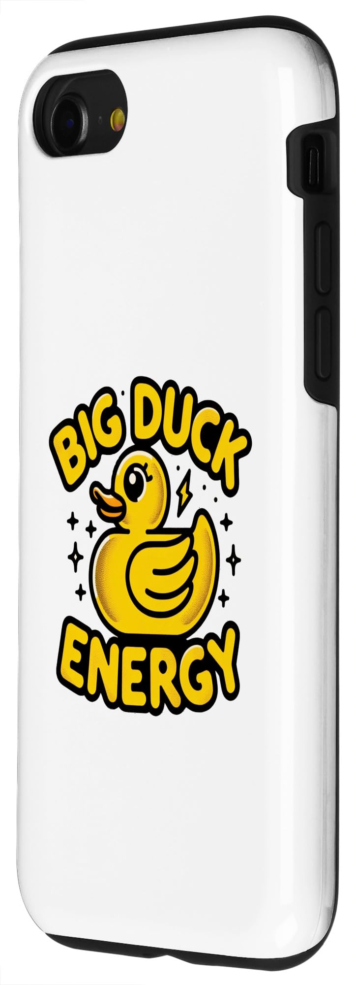 iPhone SE (2020) / 7 / 8 Funny BDE Duck Energy Vintage Retro Humor Duck Stuff Graphic Case - Image 2