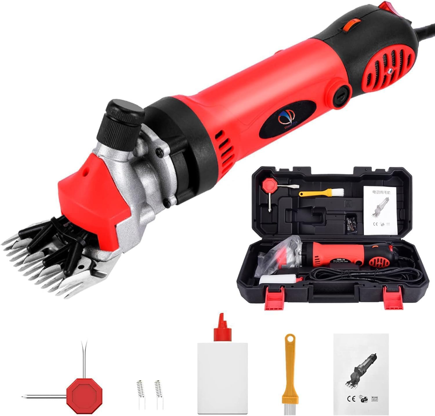 See full amazon price history chart for Mass Pro Professional Electric Sheep Hair Clipper Machine - 220V, 800W Sheep Wool Shear Hair Clippers with Blade Pressure Adjustment and Low Vibration Mass Pro Professional Electric Sheep Hair Clipper Machine - 220V, 800W Sheep Wool Shear Hair Clippers with Blade Pressure Adjustment and Low Vibration (B0BT7RZXFL) Amazon Price History, Amazon Price Tracker