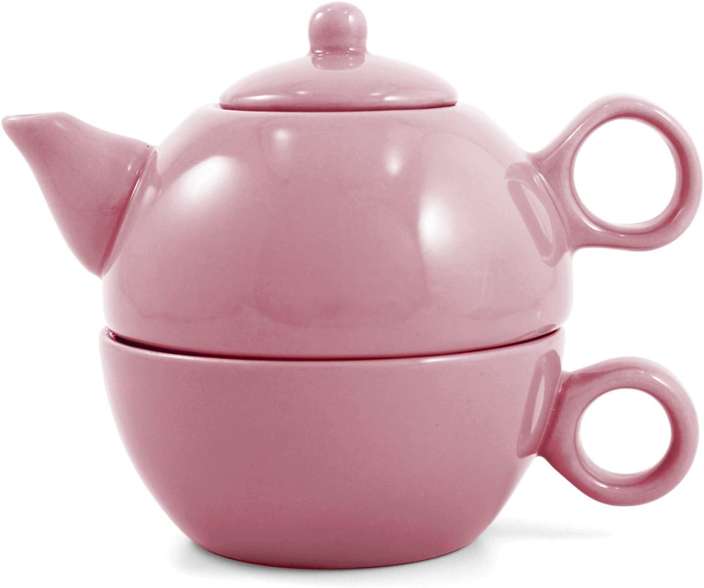 Metropolitan Tea Pink Rose Ceramic Tea For Me Pot
