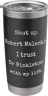 I Trust Dr Binkleton - Funny Marcus VR Chat Stainless Steel Insulated Tumbler