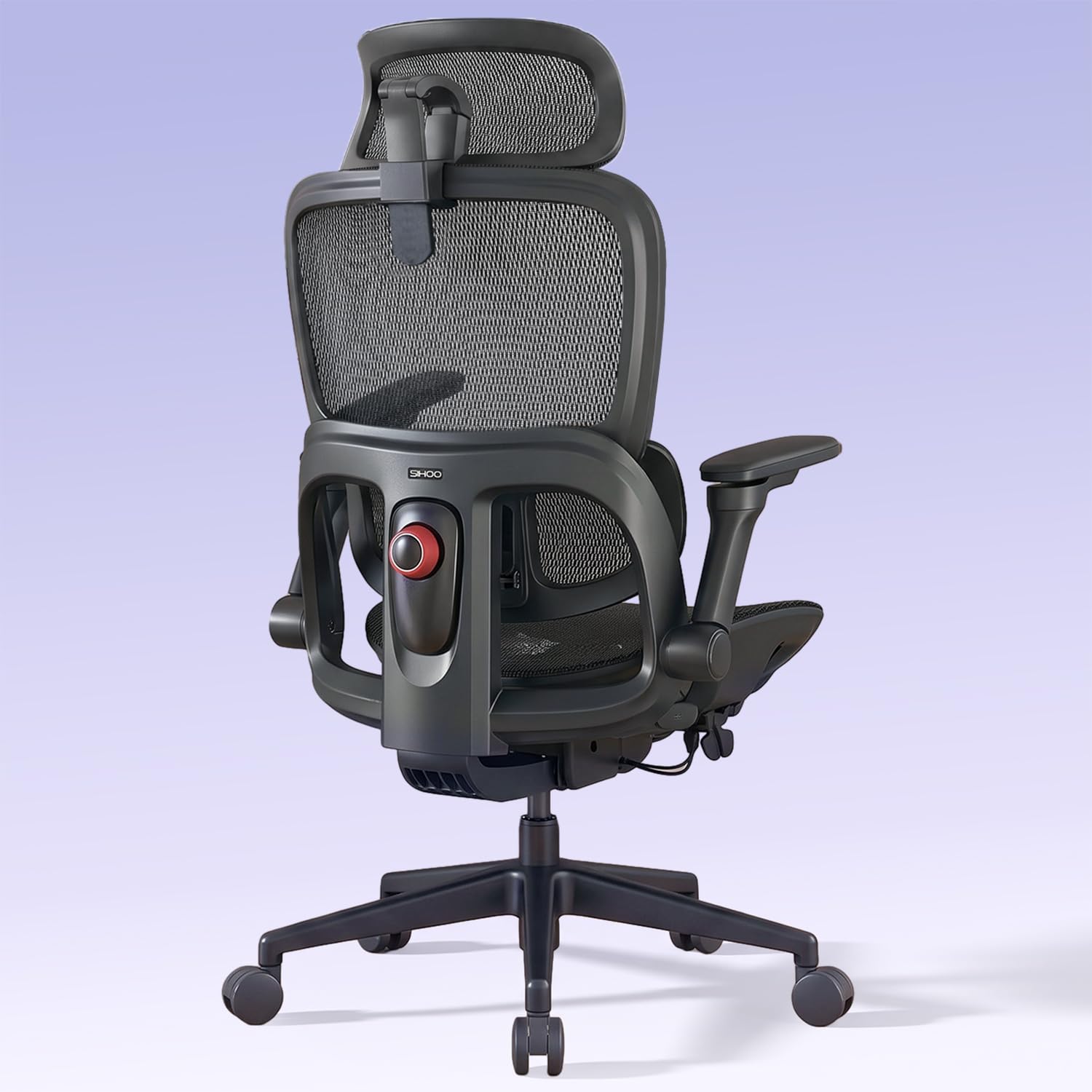 SIHOO B300 Pro Bürostuhl Ergonomisch, Stuhl mit Adaptive Lendenwirbelstütze