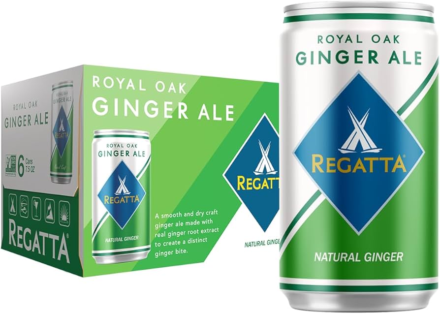 Amazon.com : Royal Oak Ginger Ale by Regatta, Case of 24 Sleek