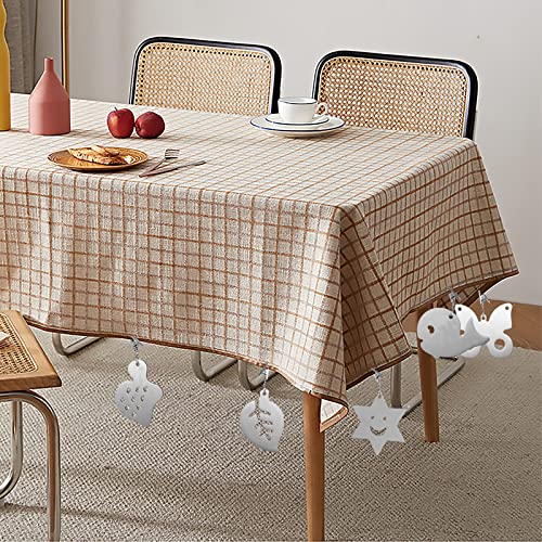 Miayaya 5 Pack Tablecloth Weights Thickened With Metal Table Clip Clamps For Outdoor Garden Party Picnic Table Covers Cute Stainless Steel Curtain Clip (Maple Leaf/Butterfly/Star/Turtle/Dolphin) #TOP6