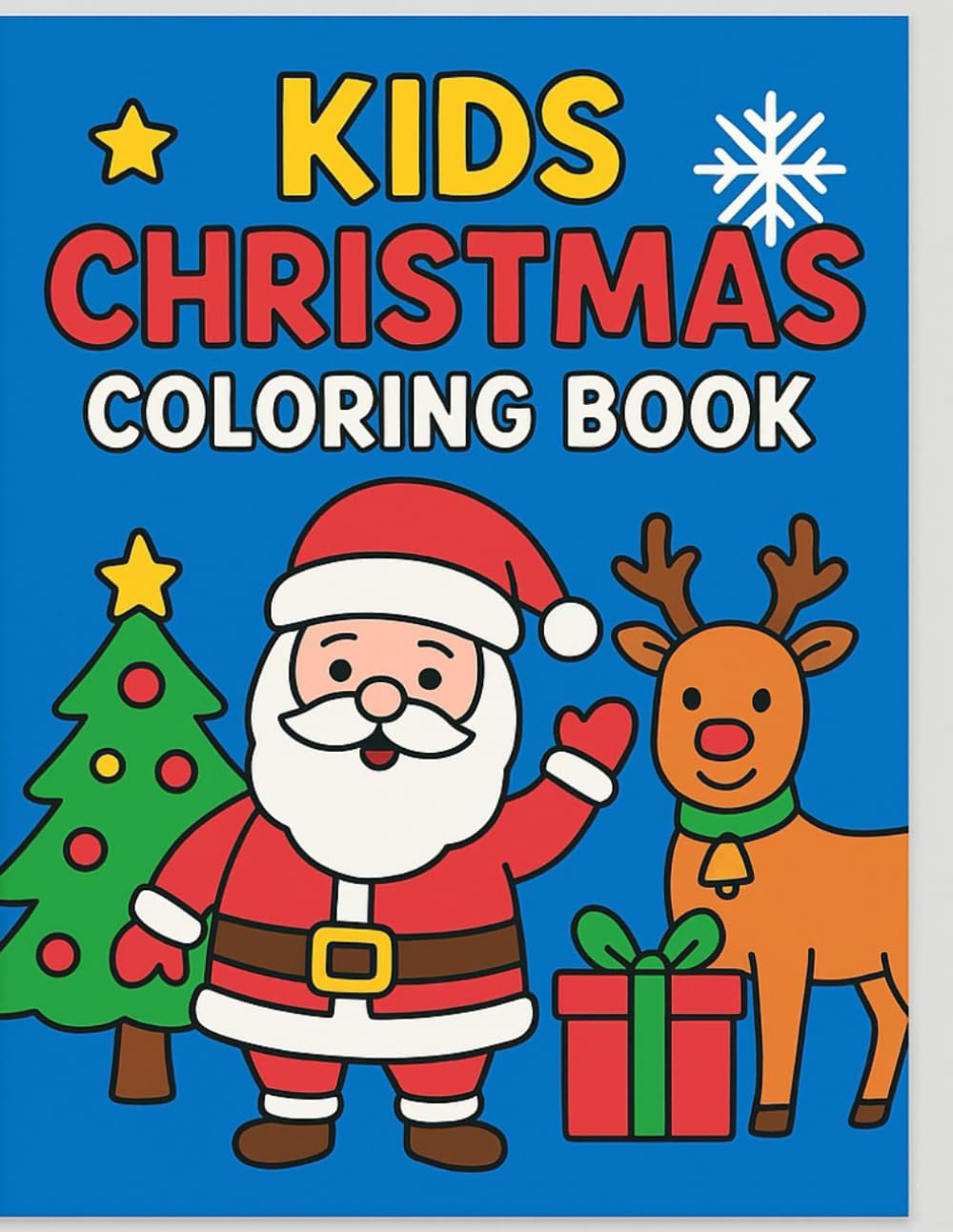 Fun Christmas Kids Coloring Book: Fun Holiday Coloring Pages for Kids
