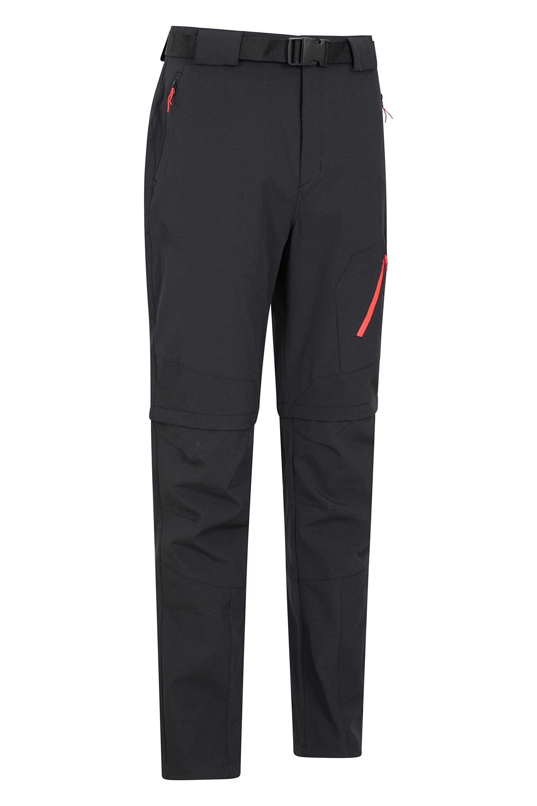 Mountain Warehouse Pantalon Convertible de Trekking Forest pour Homme - Pantalon de randonnée de Longueur régulière, résistant à l'eau - Printemps été