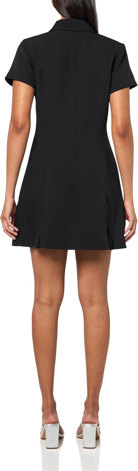 HUGO Women's Skirt Collar Mini Dress - Image 2