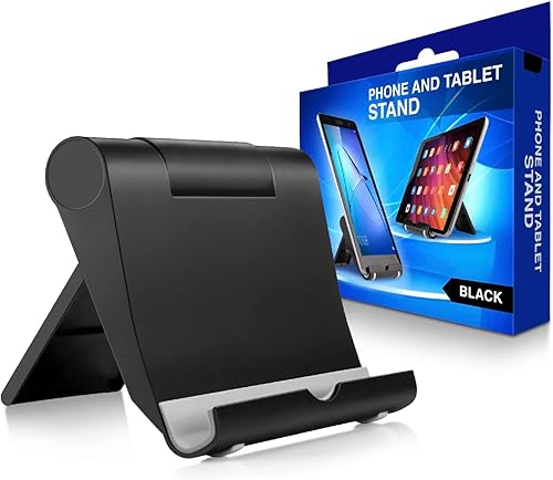 Raygood - Soporte portátil compacto para teléfono celular soporte para teléfono inteligente, soporte pequeño para tableta para escritorio de