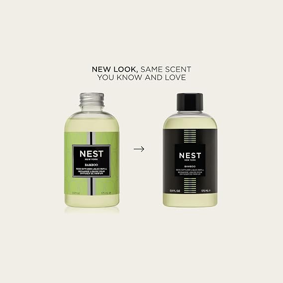 NEST New York Reed Diffuser Liquid Refill, Bamboo