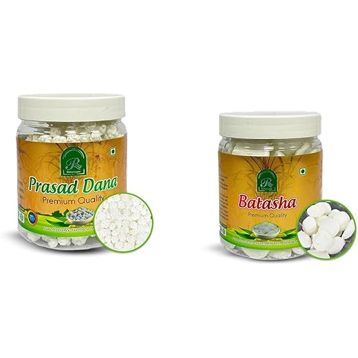 Rahul Sugar Prasad Dana & Batasha Box Specialty For Prasad, Festivals, Ceremony, Worship Sugar 400g (Pack of 2)