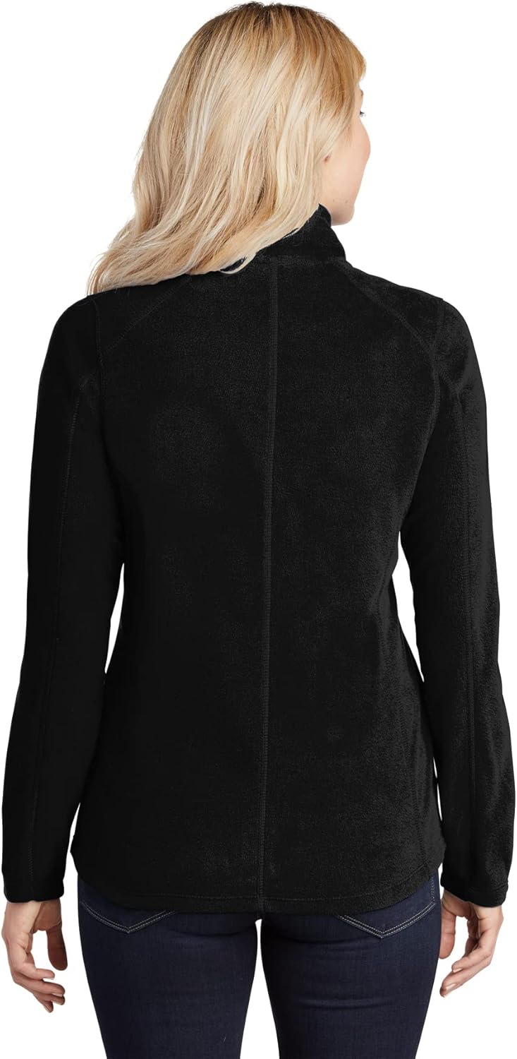 Women's Full-Zip Micro-Fleece Jacket. Custom logo or Text Embroidered.