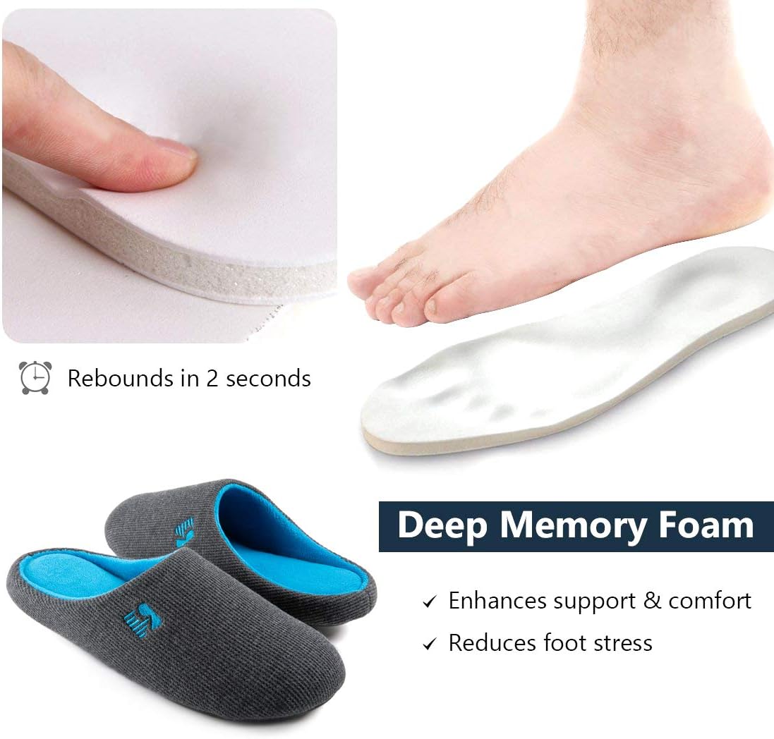 RockDove Men's Two-Tone Lightweight Slip-On with Memory Foam