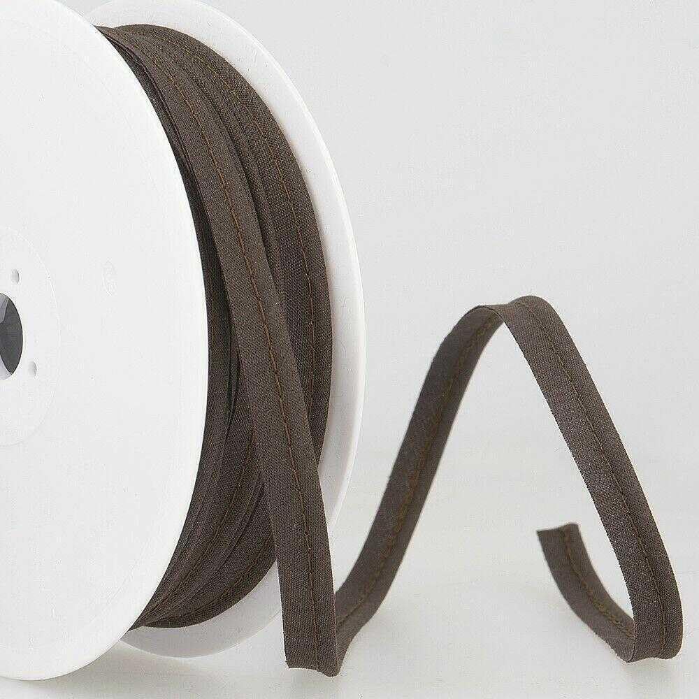 5mm Flanged Cord Piping 801D, 061 Dark Brown, 1 Metre โ image 1