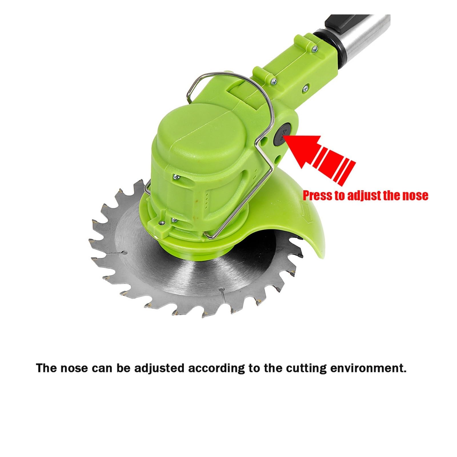 Desbrozadora, Cortacésped eléctrico de 36V y 1800W, cortadora de césped inalámbrica de 18000 RPM, cortadora de Mano, Herramientas de poda de jardín con batería