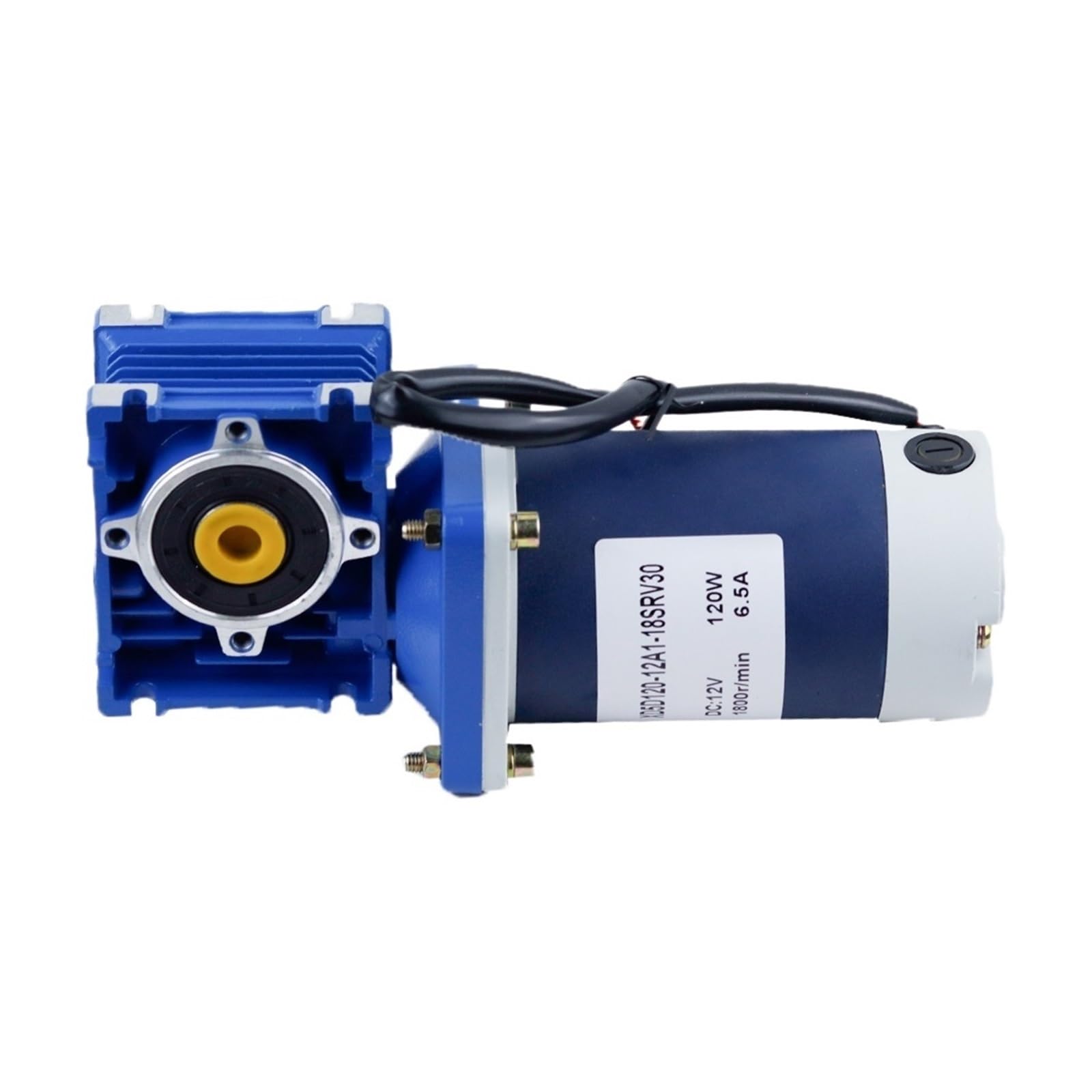 Moteur réducteur NMRV40 DC 24V 60W à vis sans fin avec technologie autobloquante