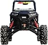SuperATV 7-10” Adjustable Lift Kit for Polaris RZR 900 S 9004 900 2015-2020 - with SuperATV Piggyback Shocks & Rhino 2.0 Axles - Black