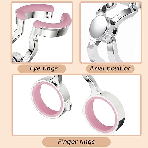 Miniatura 3 de Ayudas de lentes de contacto de colores, herramienta de inserción y extracción de lentes para nuevos usuarios y niñas con uñas largas, kits de