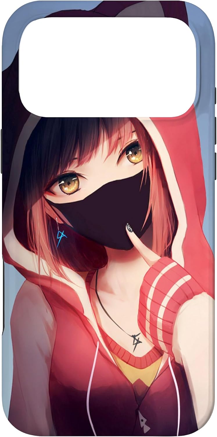 Anime Girl Japanese Aesthetic Anime Otaku Gift Case for iPhone 17 Pro Max
