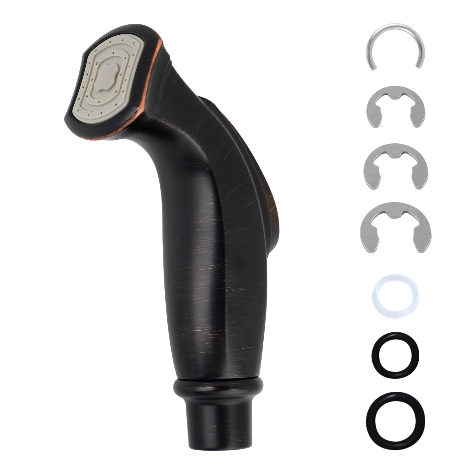 Universal Kitchen Sink Side Faucet Sprayer Replacement, Oil Rubbed Bronze