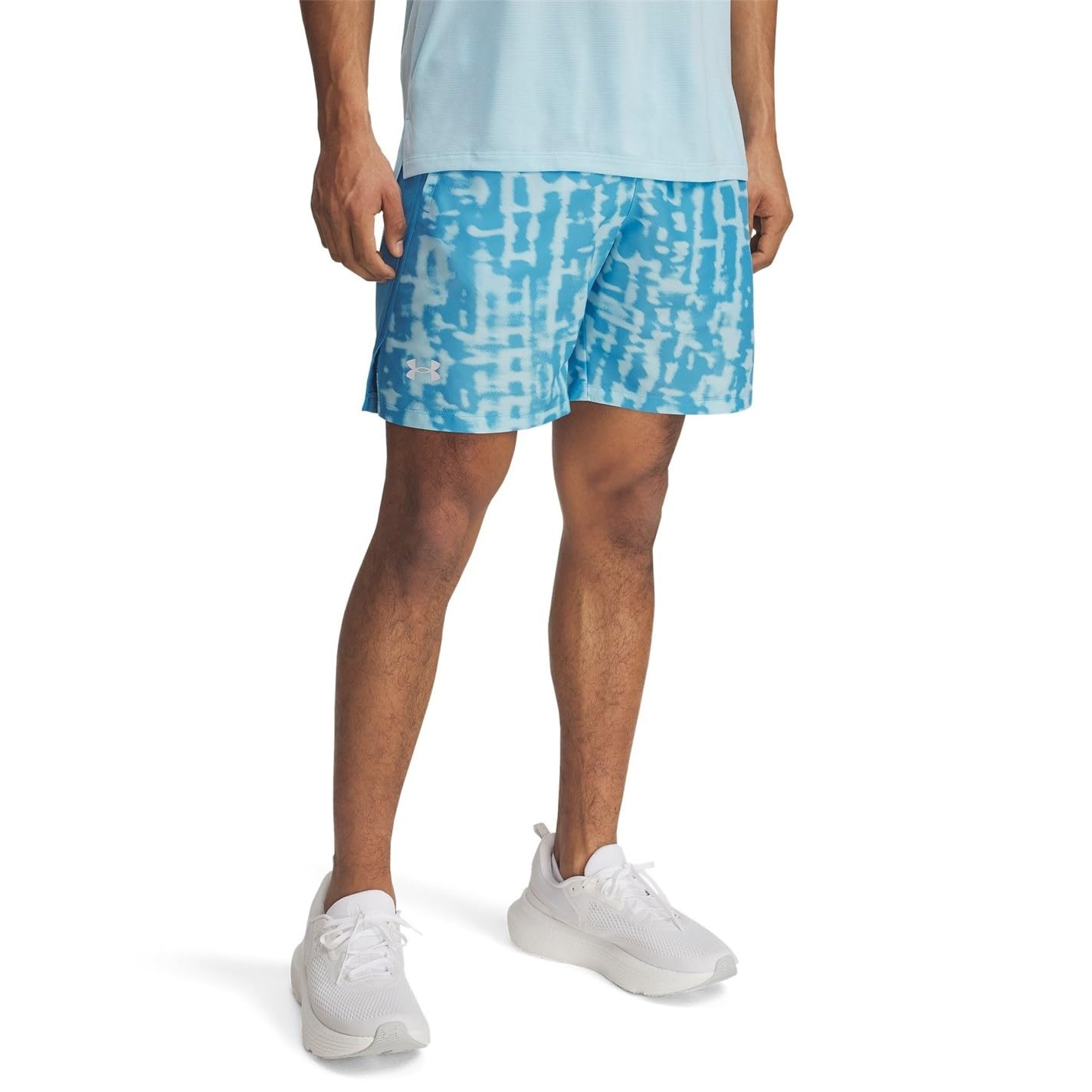 Under Armour Launch Print 7In Short de Running Hommes Blue/Stream