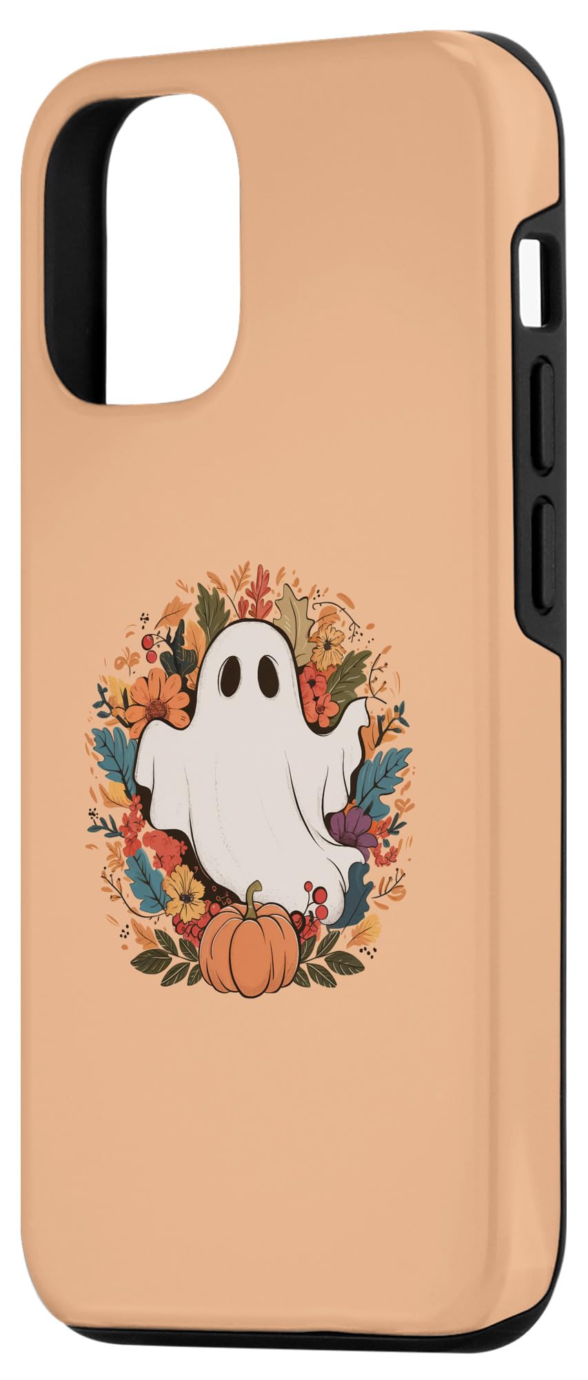 Cute Halloween Autumn October Ghost for Fall Design Case for iPhone 12/12 Pro - Image 2